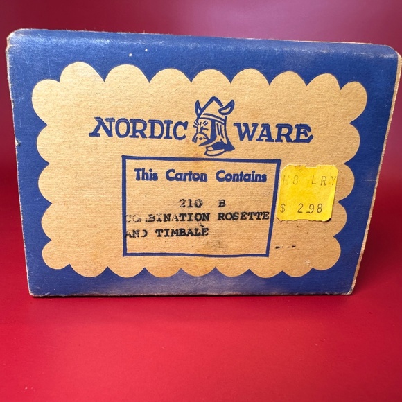 Vintage Rosette & Timbale Iron Set w/ Original Box – 1950s - Picture 7 of 7